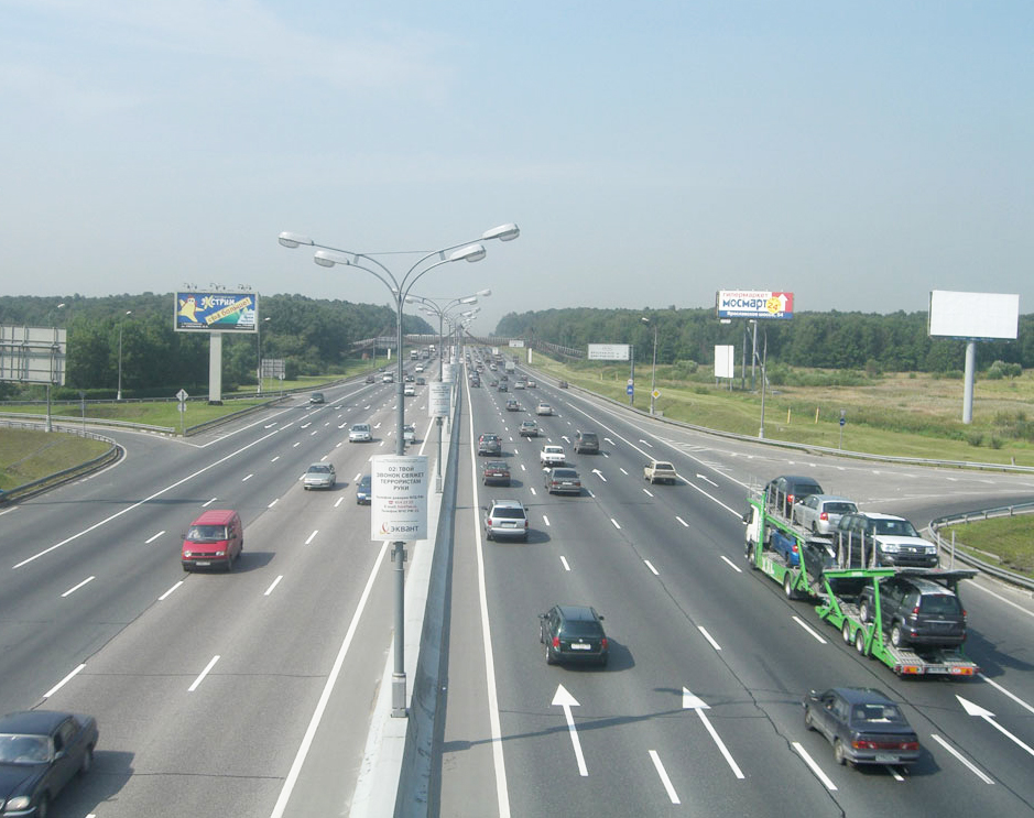 Трасса М5 - Новорязанское шоссе